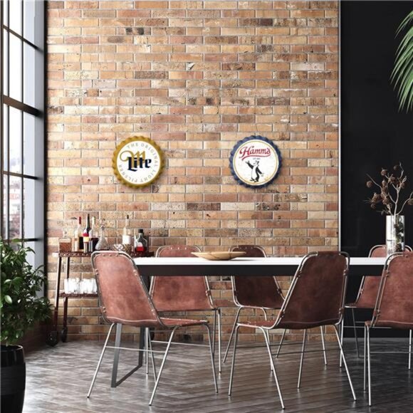 Hamm's Beer Metal Bottle Cap Sign Garage Shop Bar Man Cave Collect LARGE NEW - Picture 4 of 6